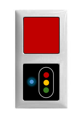 Drukknop Hulpdiensten