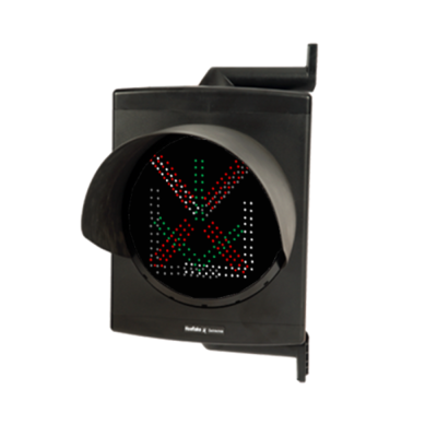 Pijl kruis LED verkeerslicht Ø300mm