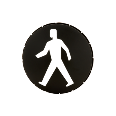 Sjabloon voetganger lopend tbv LED module