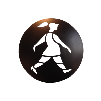 Sjabloon voetganger "Sophie" lopend tbv LED module