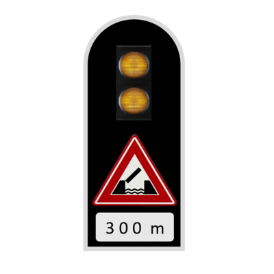 VWS Futurlina 2x300mm met achtergrondschild